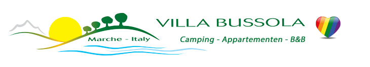 Agriturismo en kleine camping Villa Bussola logo